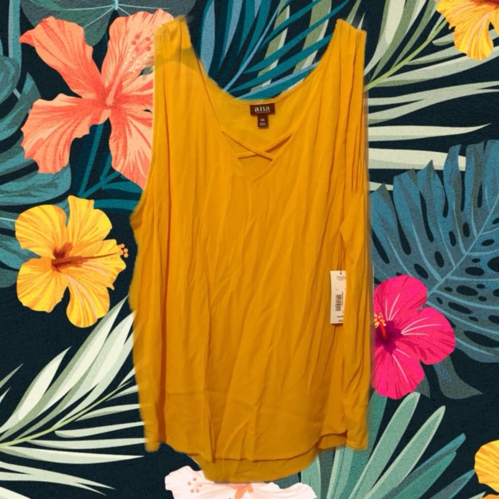 Yellow Lattice Tank 🏵